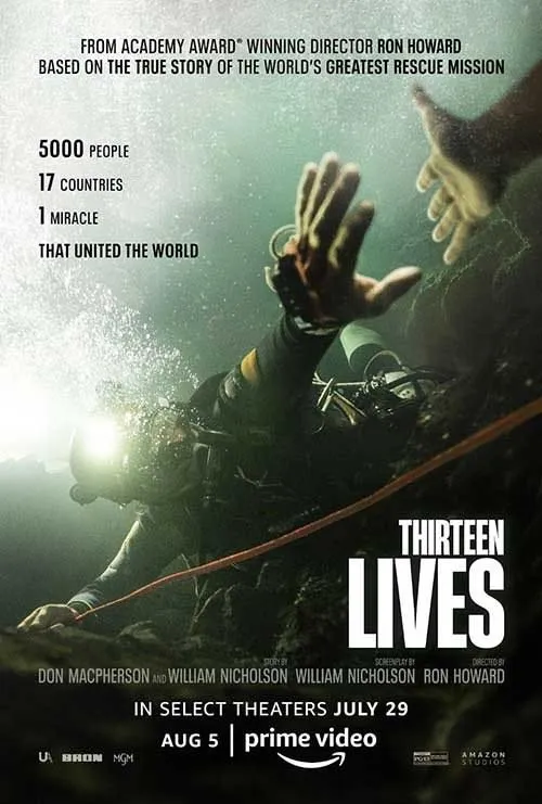 Affiche film Thirteen Lives en streaming sur YOVOTV